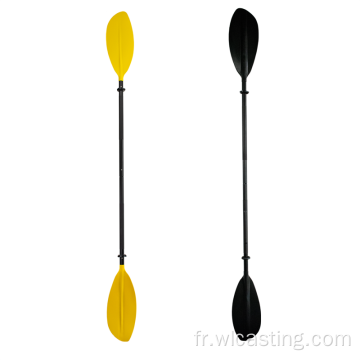 Pagaie de kayak en fibre de carbone 100% réglable en 4 pièces de haute qualité
